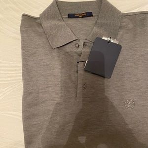 Louis Vuitton grey shirt “Brand New” from PARIS